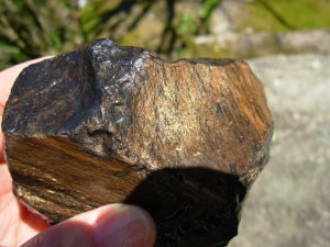 Gold Sheen Obsidian Rough