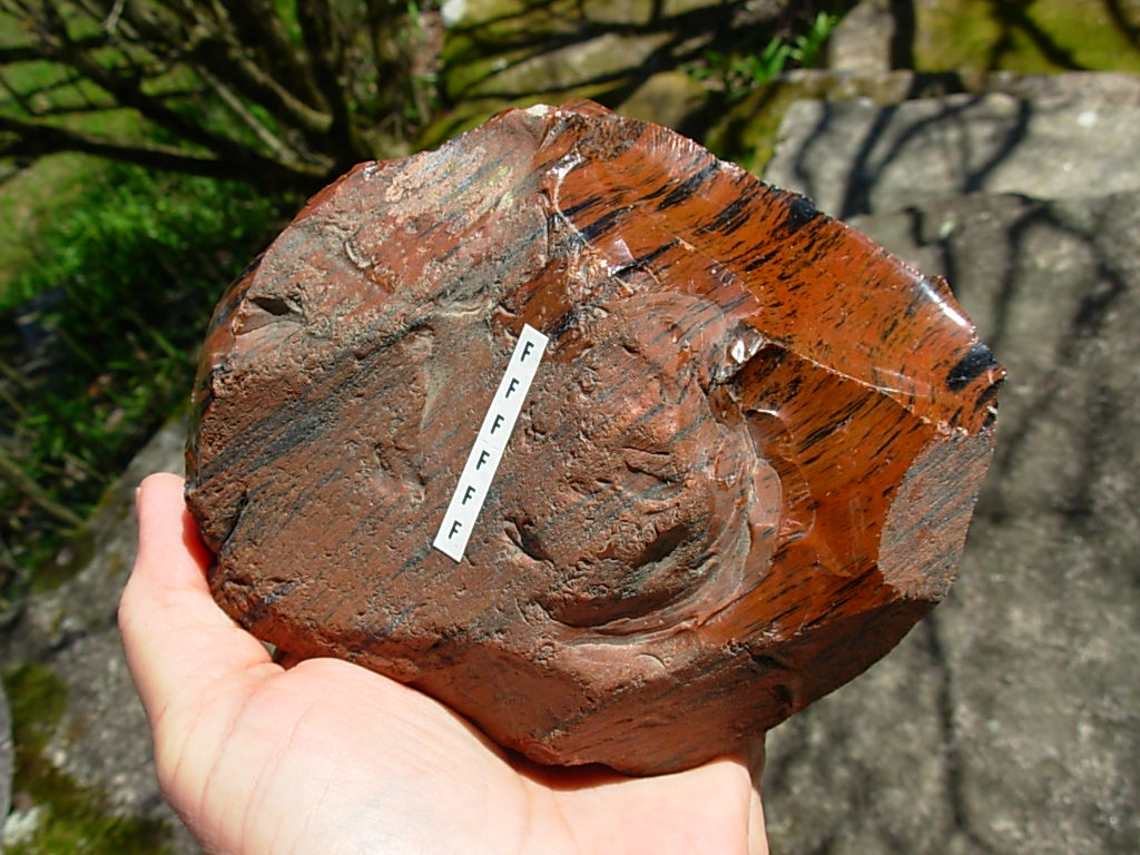 Triple Flow Obsidian Rough