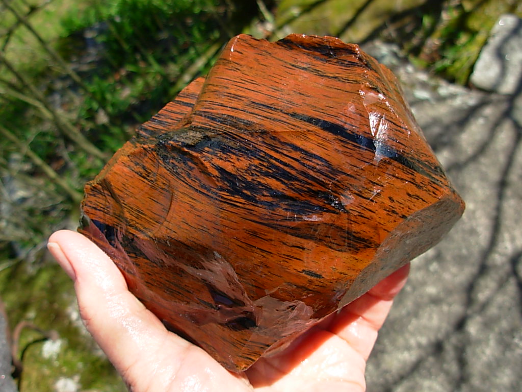 Triple Flow Obsidian Rough