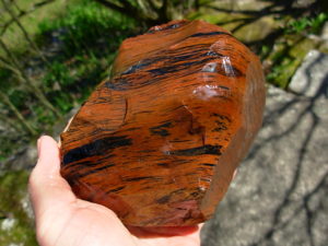 Triple Flow Obsidian Rough