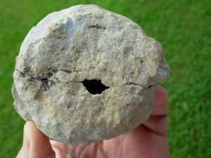 Iron Influenced Crystal Geode ( Matched Pair) from Keokuk, Iowa