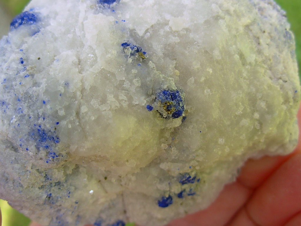 Rare Lazurite Crystal Mineral Specimen from Afghanistan
