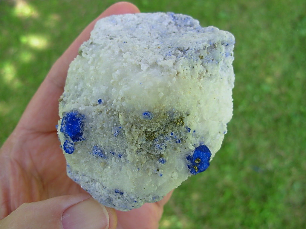 Rare Lazurite Crystal Mineral Specimen from Afghanistan