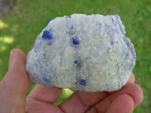 Rare Lazurite Crystal Mineral Specimen from Afghanistan