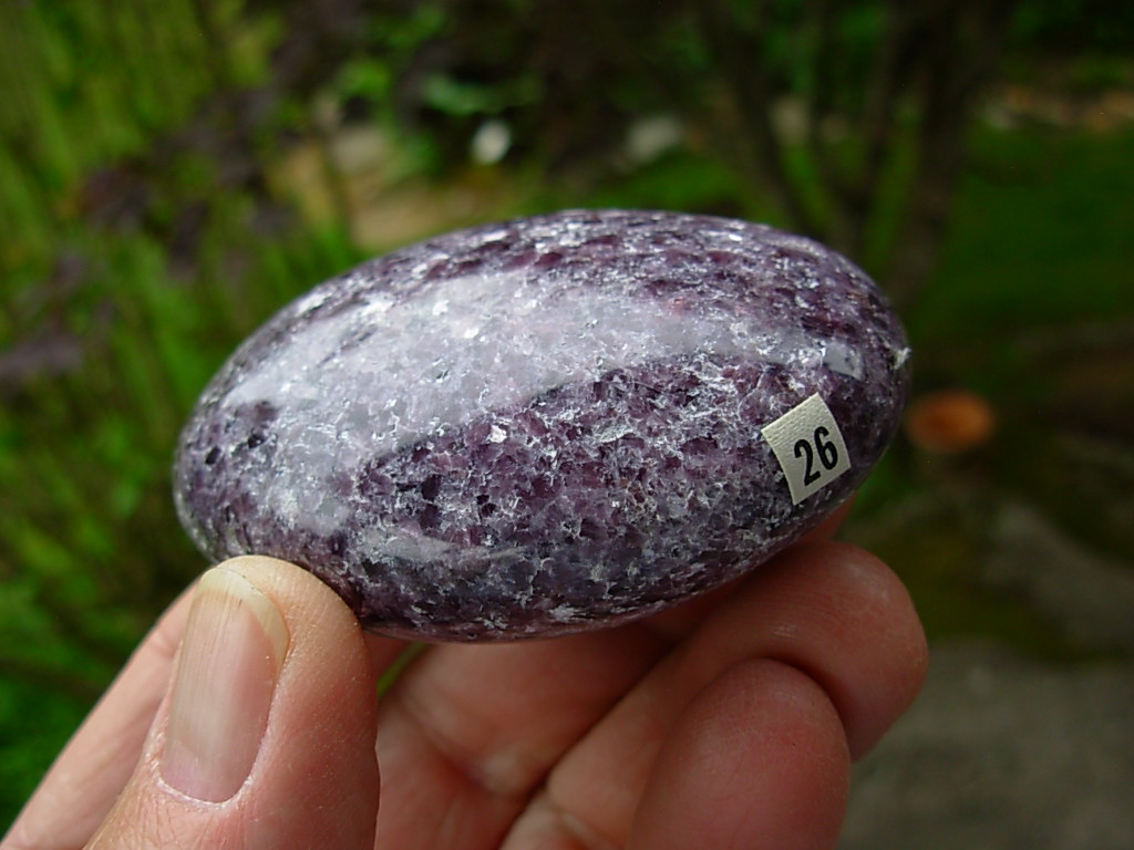 Lepidolite Polished Freeform from Madagascar