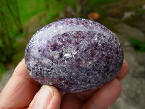 Lepidolite Polished Freeform from Madagascar