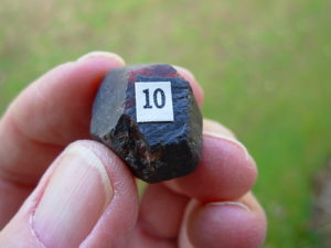 Garnets from Little Pine Mine, NC