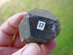 Garnets from Little Pine Mine, NC