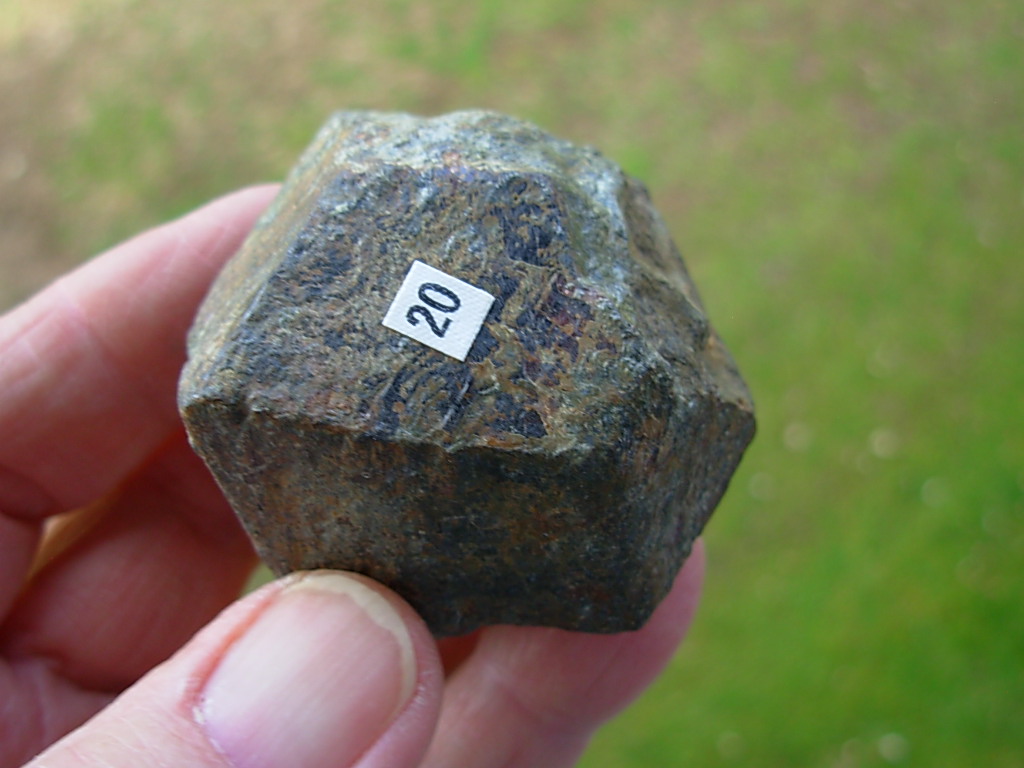 Garnets from Little Pine Mine, NC
