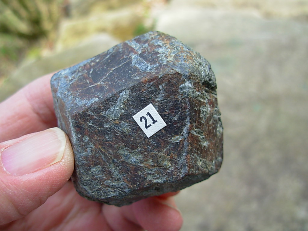Garnets from Little Pine Mine, NC