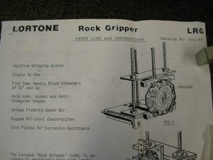 Lortone LRG Rock Gripper