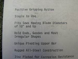 Lortone LRG Rock Gripper