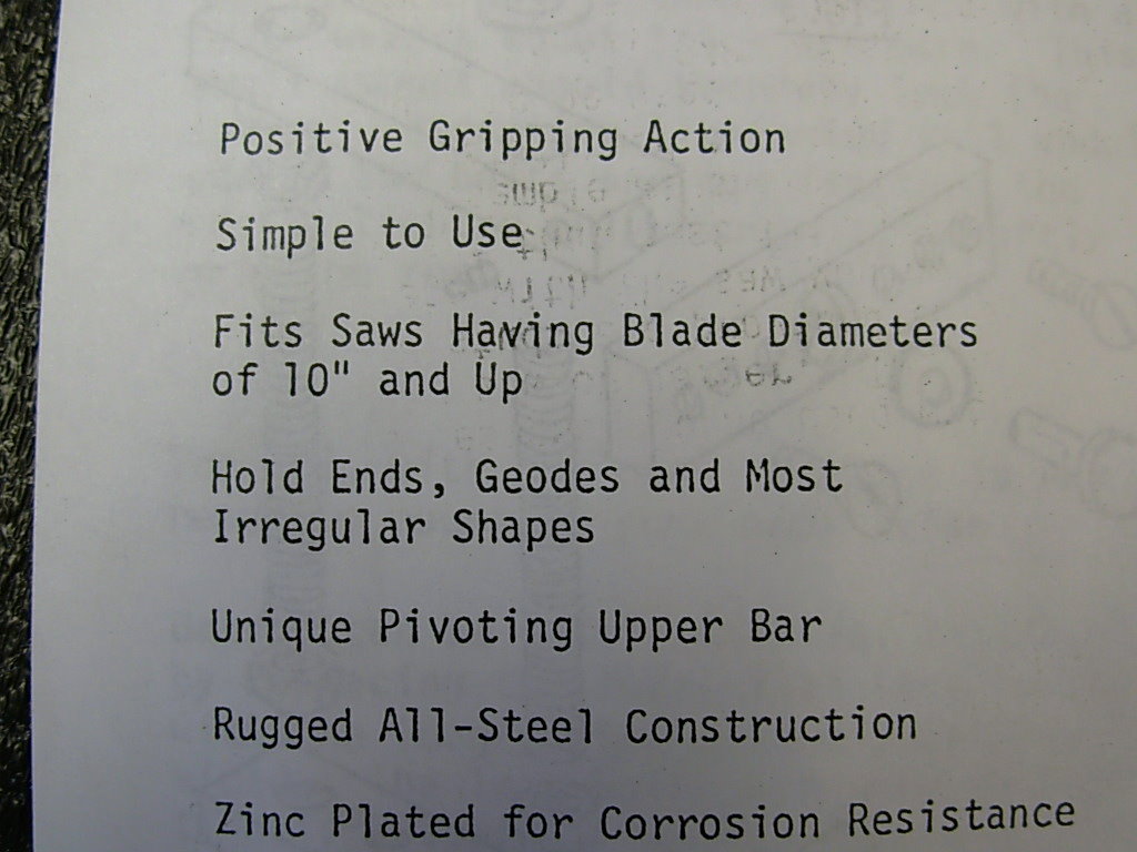 Lortone LRG Rock Gripper