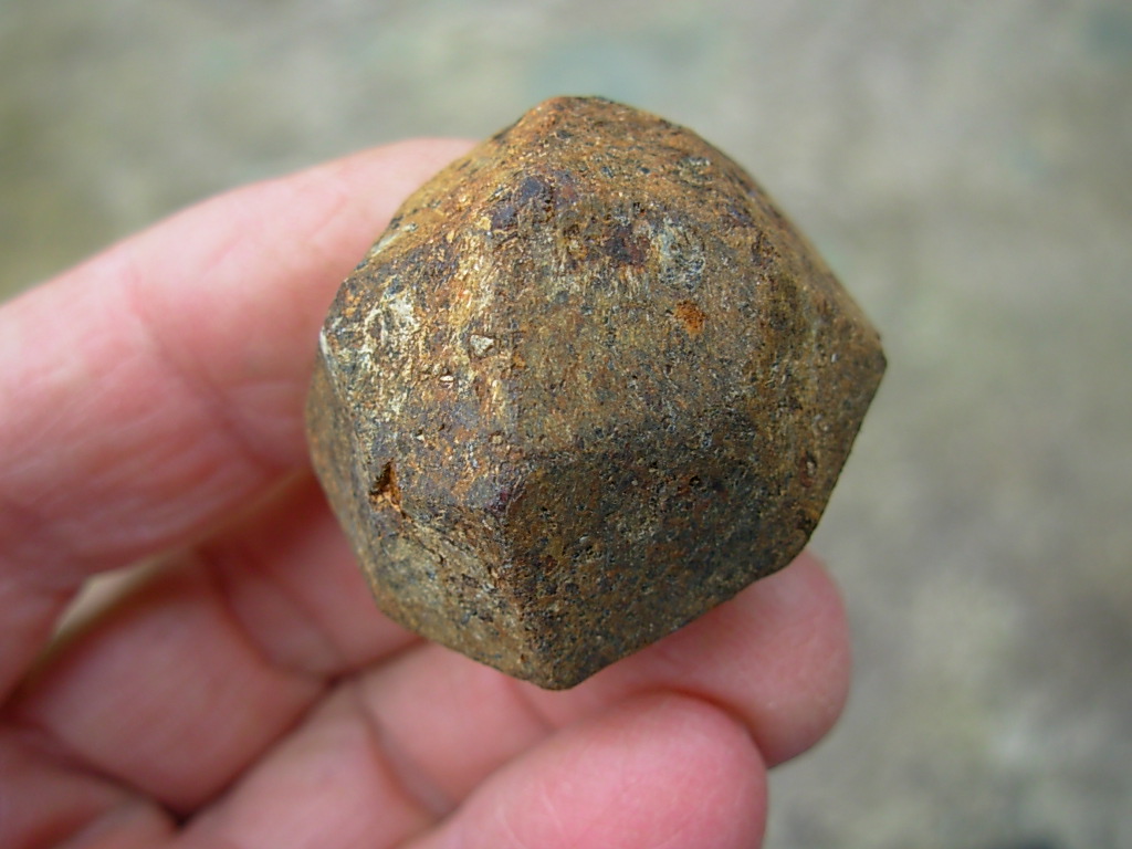 Garnets from Morganton NC
