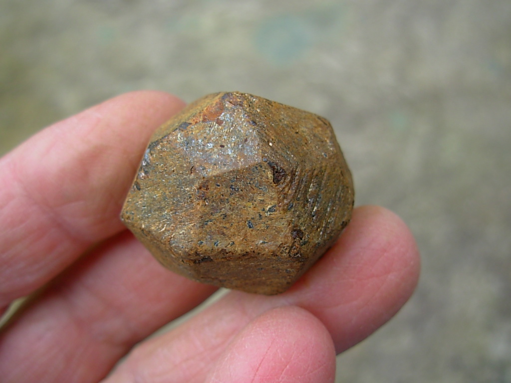 Garnets from Morganton NC