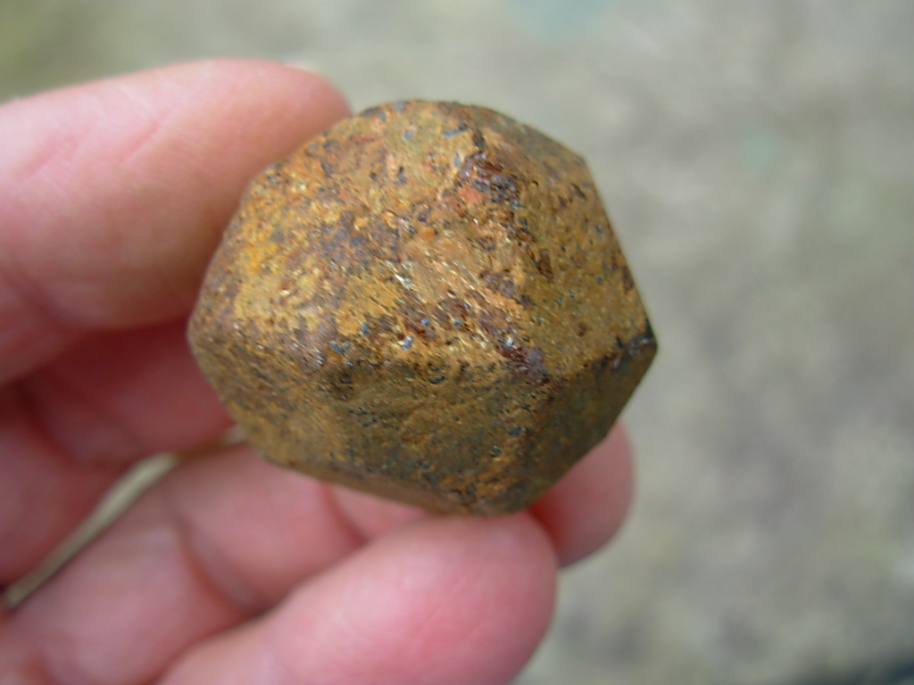 Garnets from Morganton NC