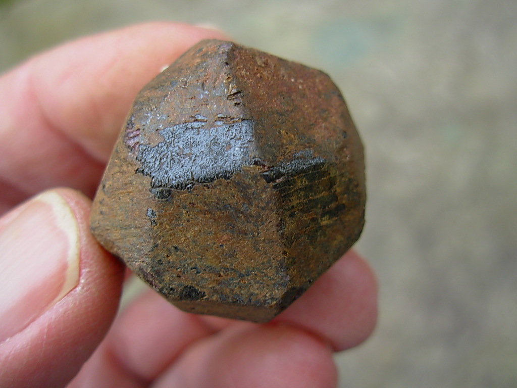 Garnets from Morganton NC