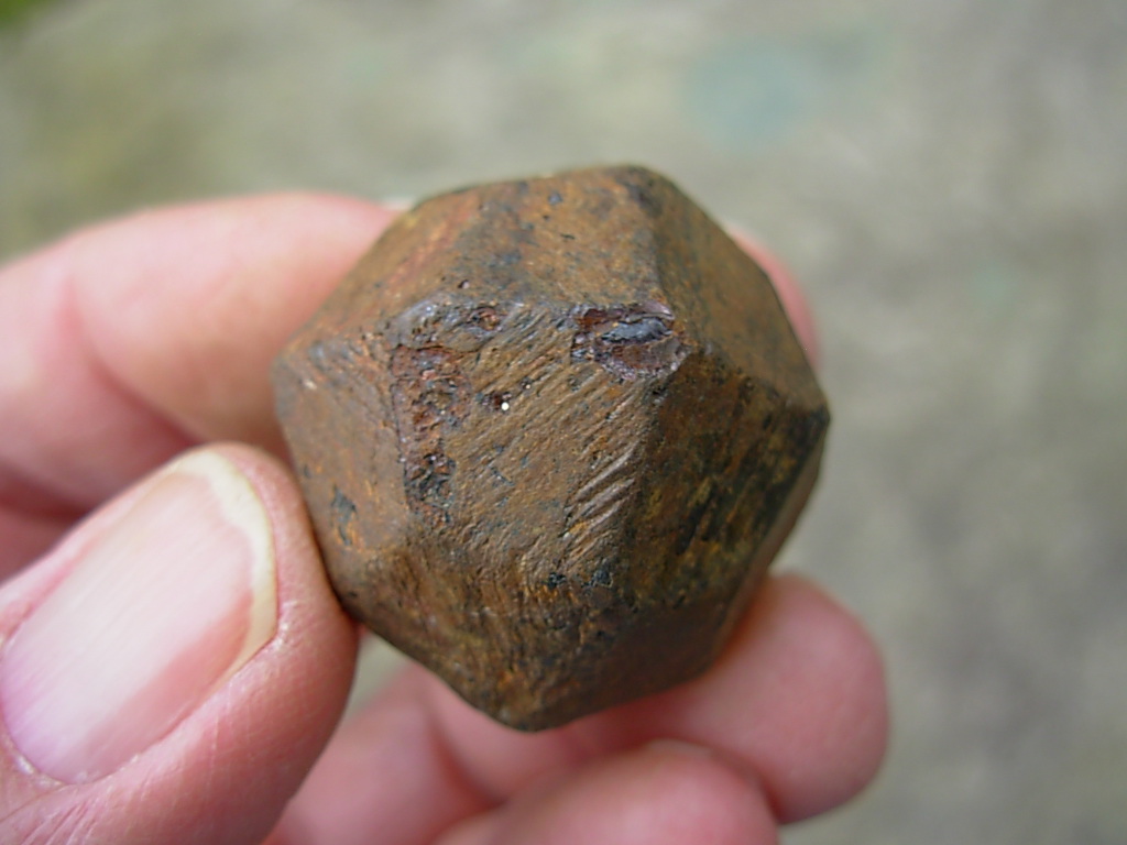 Garnets from Morganton NC