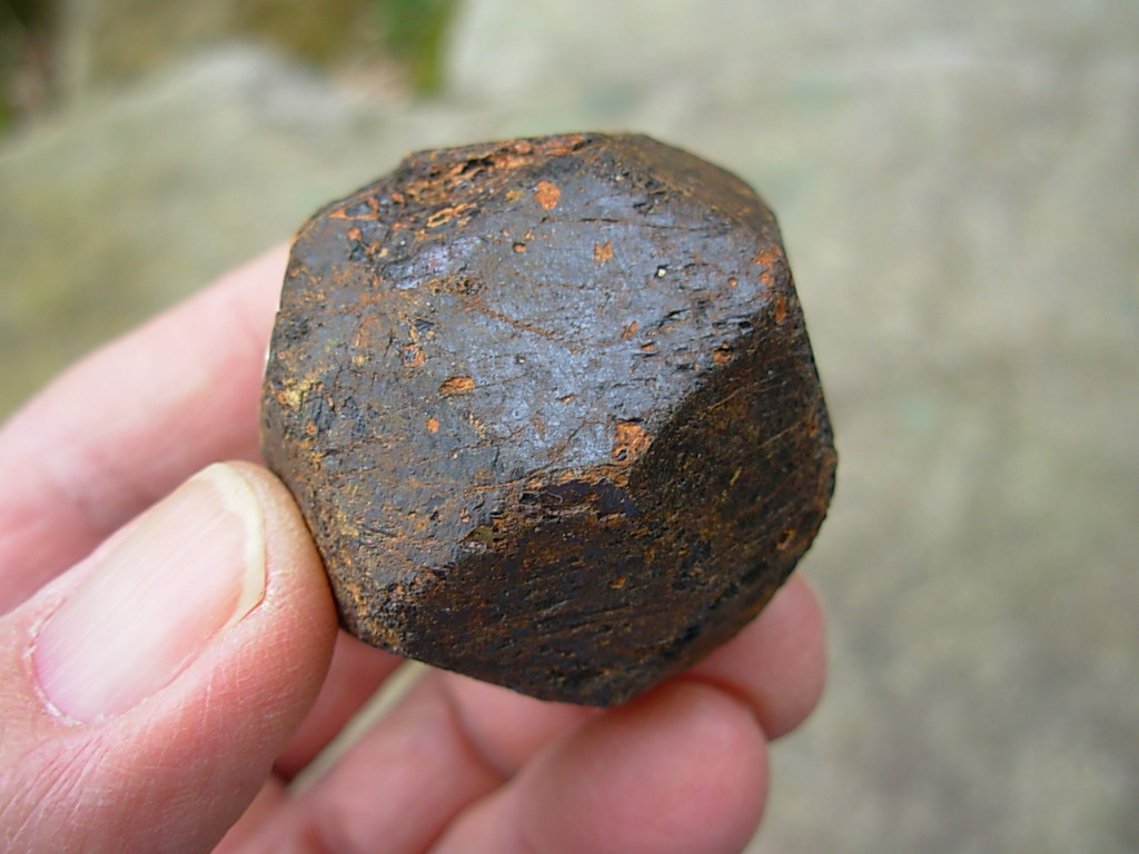 Garnets from Morganton NC