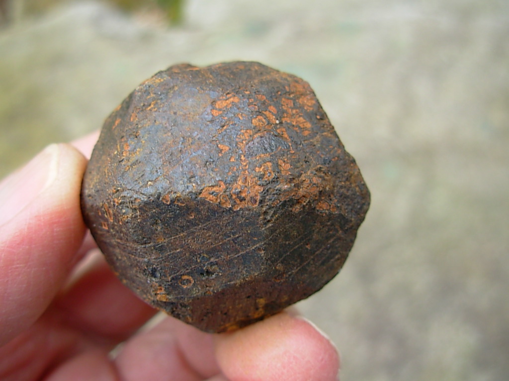 Garnets from Morganton NC