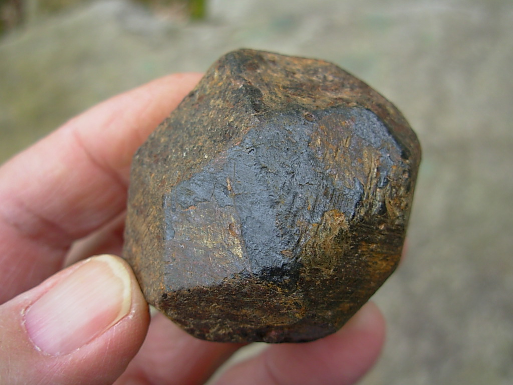 Garnets from Morganton NC