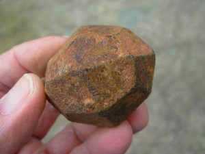 Garnets from Morganton NC