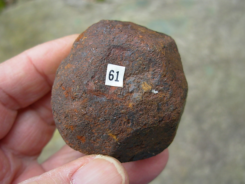 Garnets from Morganton NC