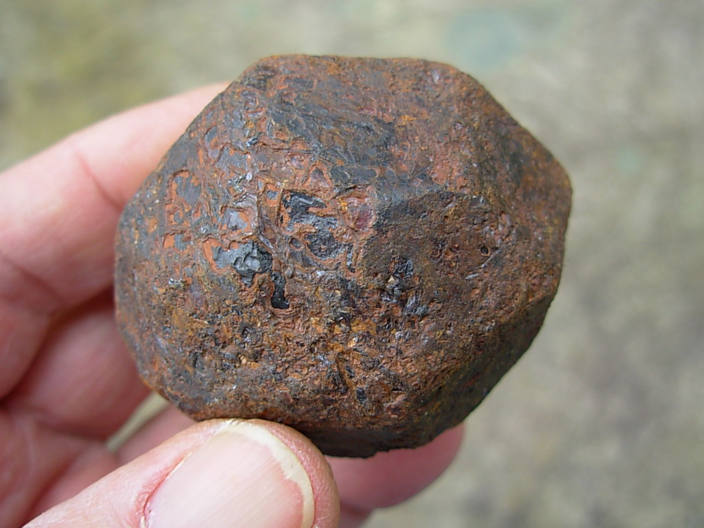 Garnets from Morganton NC