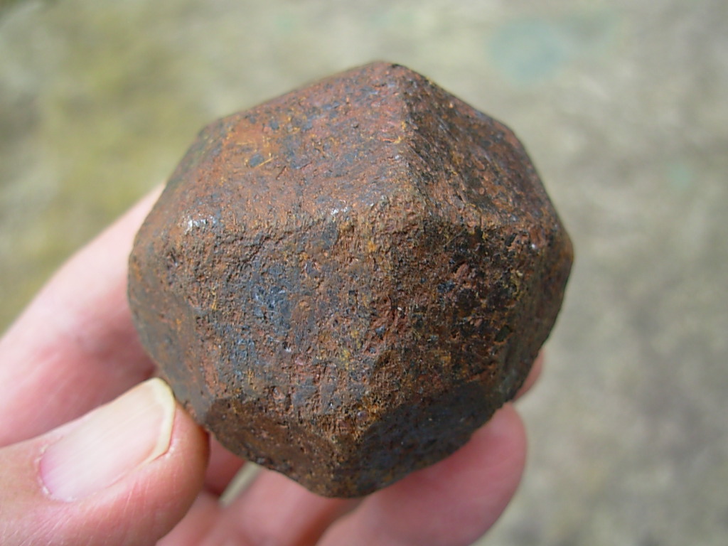 Garnets from Morganton NC