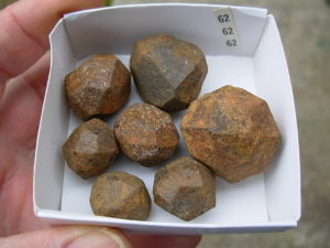 Garnets from Morganton NC