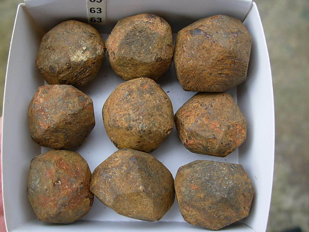 Garnets from Morganton NC