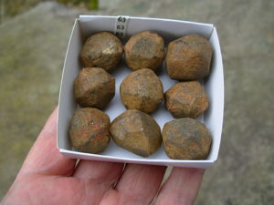 Garnets from Morganton NC