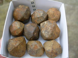 Garnets from Morganton NC