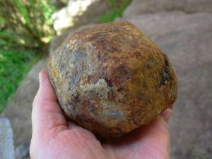 Garnets from Morganton NC