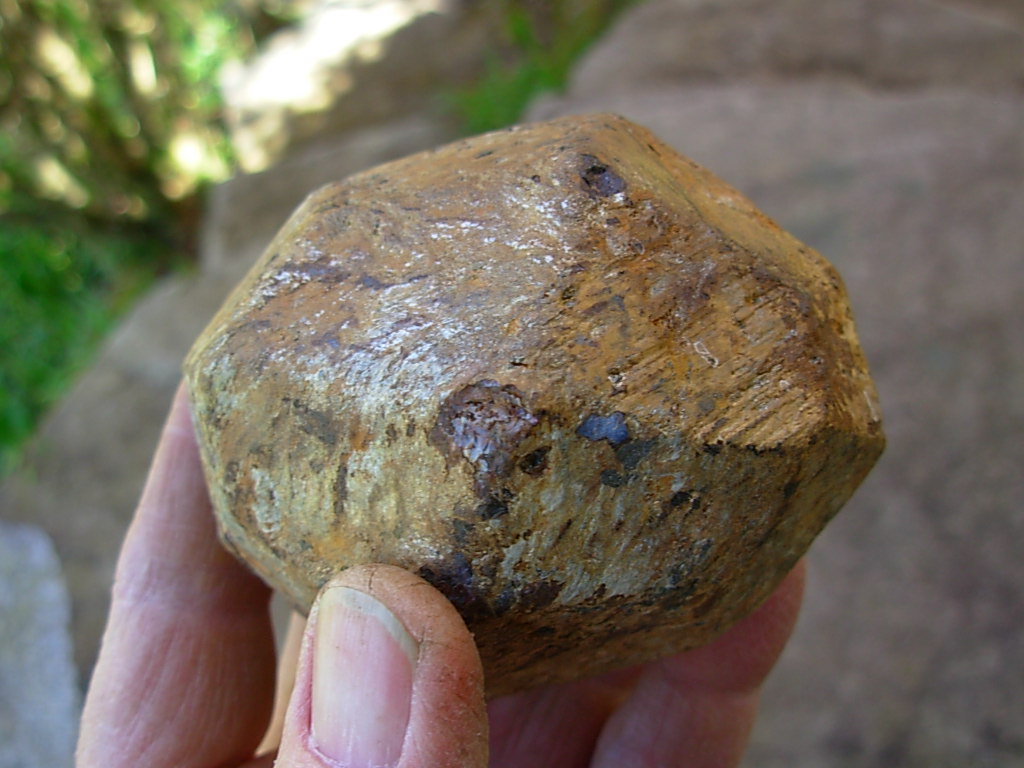 Garnets from Morganton NC