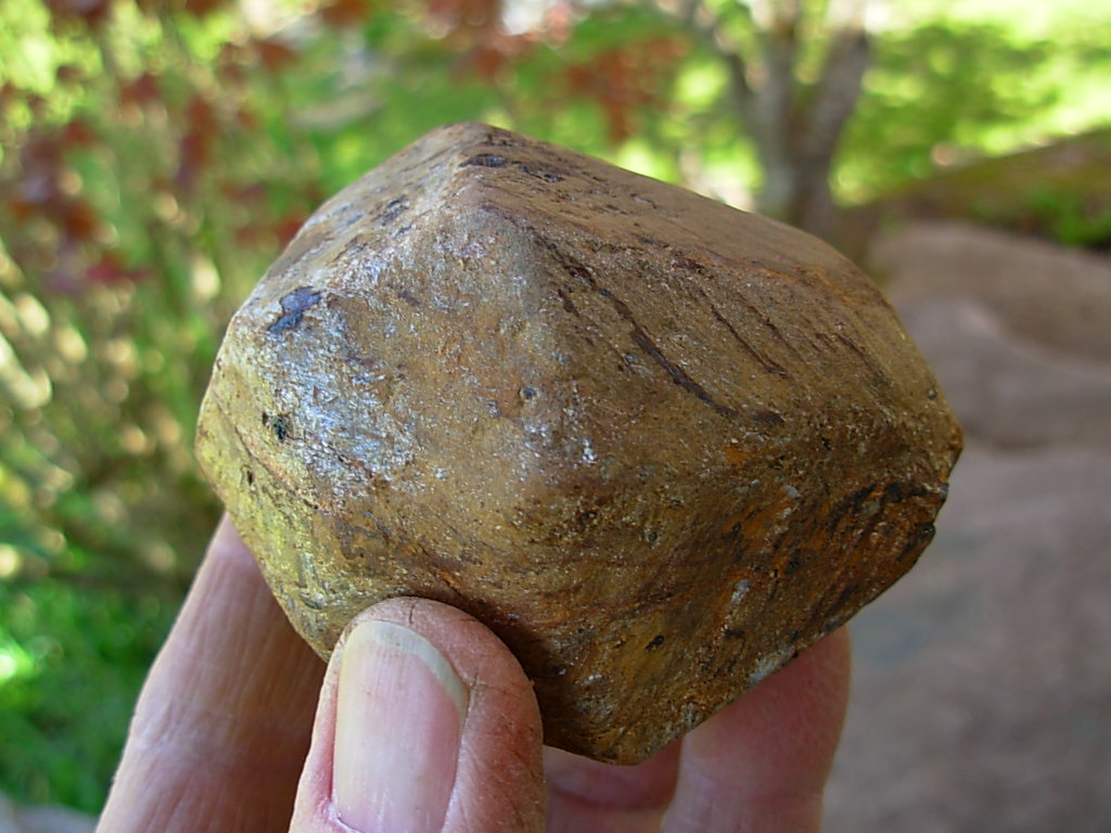 Garnets from Morganton NC
