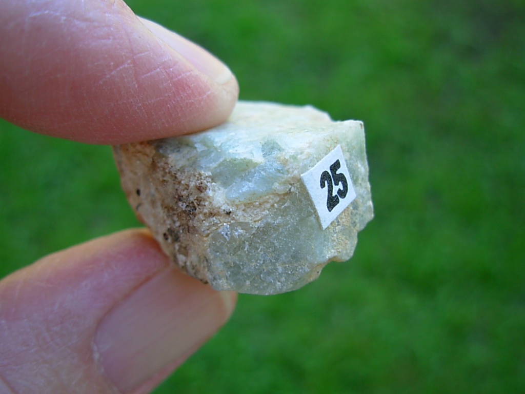 Beryl Crystal from Ray Mine