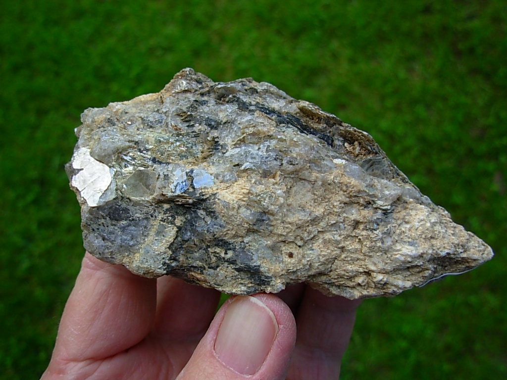 Beryl in Quartz Muscovite Matrix Ray Mine