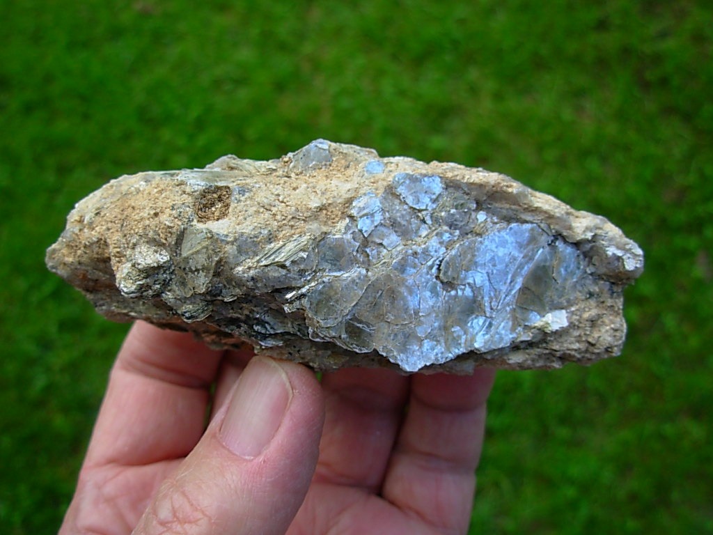 Beryl in Quartz Muscovite Matrix Ray Mine
