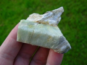 Beryl in Albite Quartz Muscovite Matrix Ray Mine