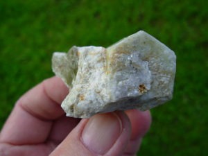 Beryl in Albite Quartz Muscovite Matrix Ray Mine