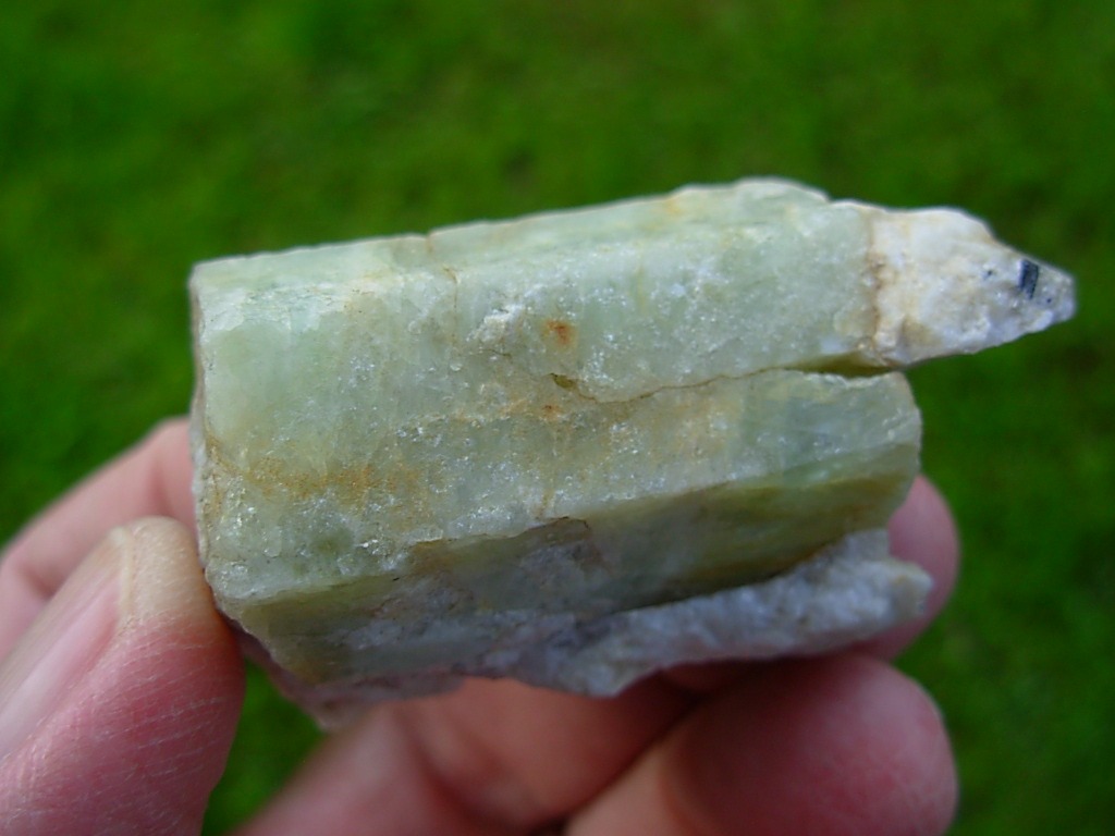 Beryl in Albite Quartz Muscovite Matrix Ray Mine