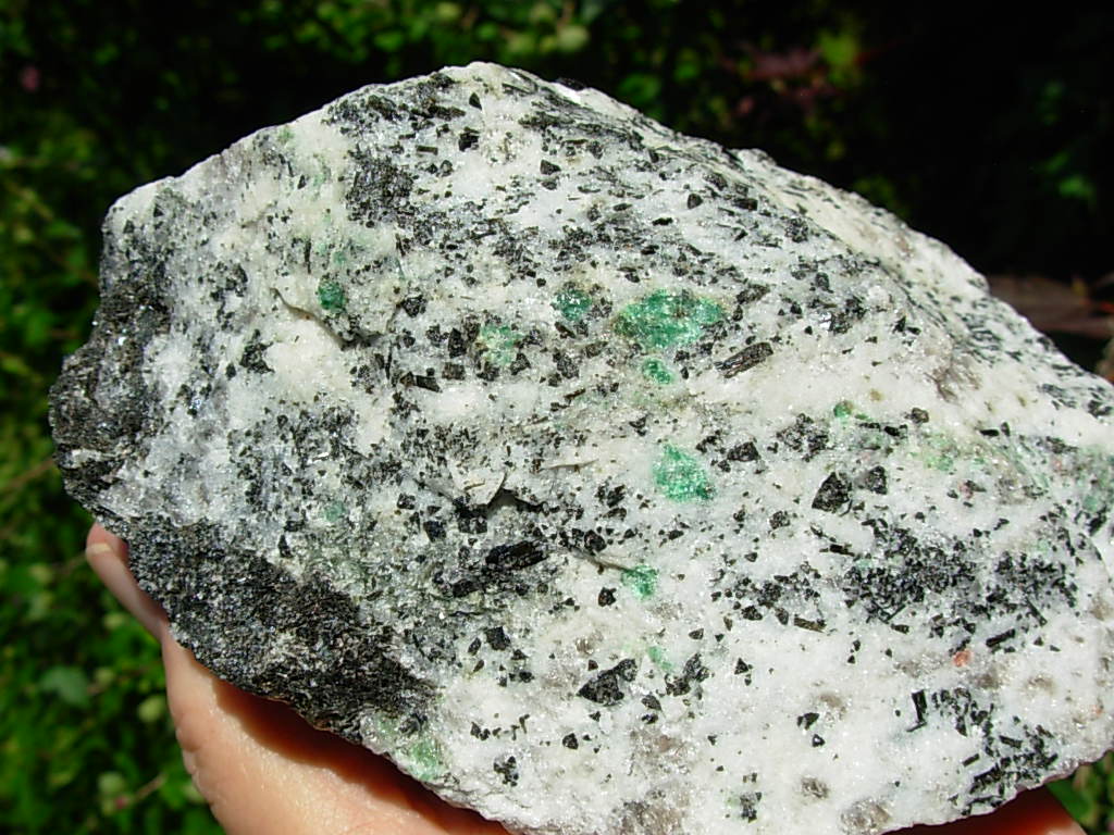 Rare Large Specimen of NC Emerald Matrix from the Crabtree Emerald Mine