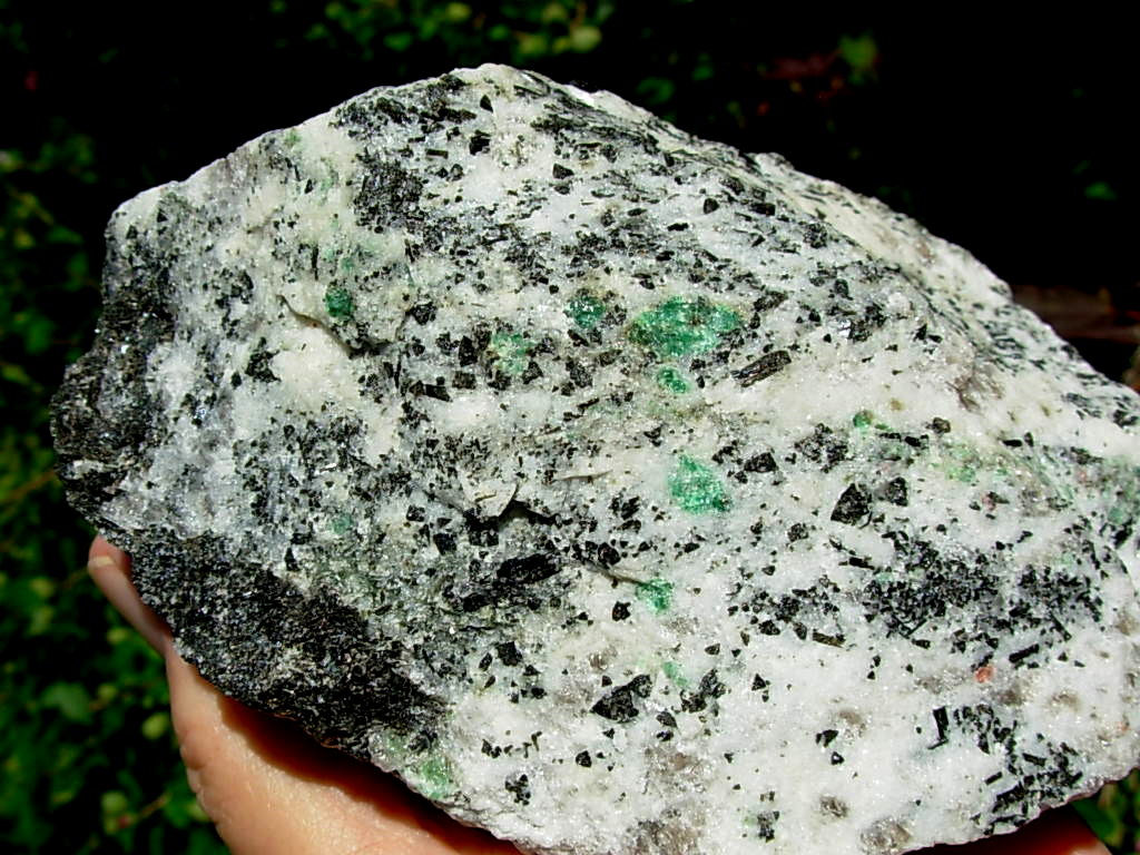 Rare Large Specimen of NC Emerald Matrix from the Crabtree Emerald Mine