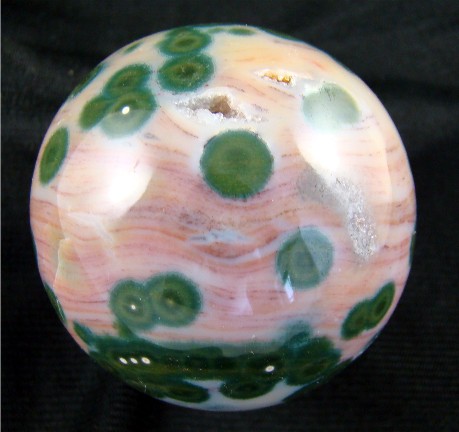 Polished Ocean Jasper 2.33 inch Sphere from Madagascar
