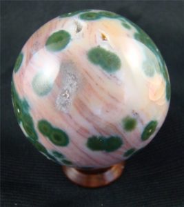 Polished Ocean Jasper 2.33 inch Sphere from Madagascar