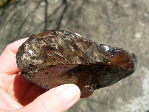 Gold Sheen Obsidian Rough