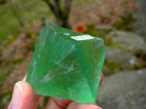 Large Octahedral Fluorite Crystal from Riemvasmaak South Africa