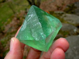 Large Octahedral Fluorite Crystal from Riemvasmaak South Africa