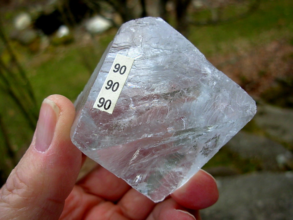 Large Octahedral Fluorite Crystal from Riemvasmaak South Africa